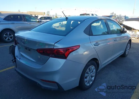 2021 Hyundai Accent Se/Sel from USA, damaged, VIN 3KPC24A65ME130497